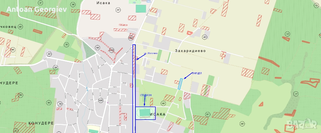 Парцел в с. Марково, Захаридево, снимка 1