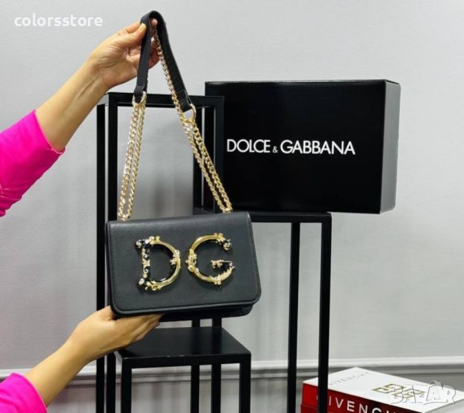 Луксозна Черна чанта Dolce&Gabbana-SG88y, снимка 1