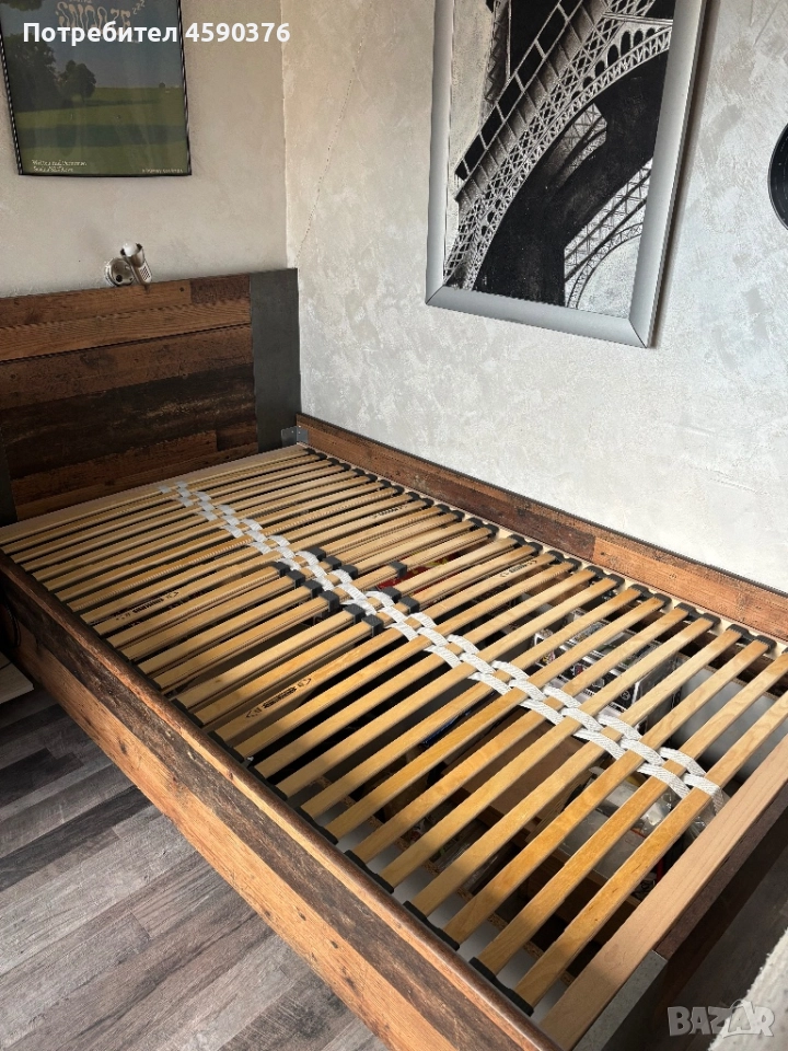 Продавам рамка за единично легло, снимка 1