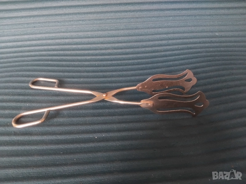 Метална Щипка за Сервиране - качество от едно време, снимка 1