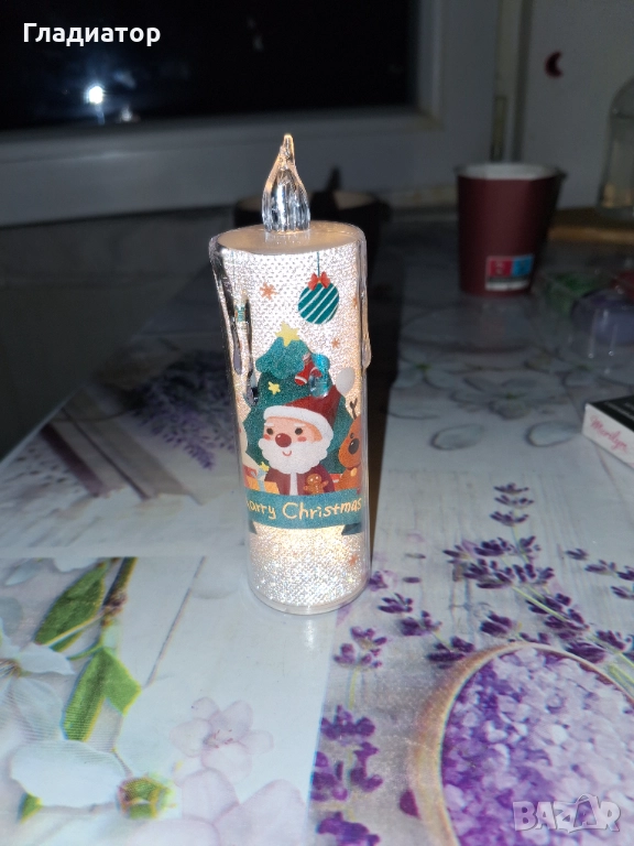 Декоративни коледни свещи, снимка 1