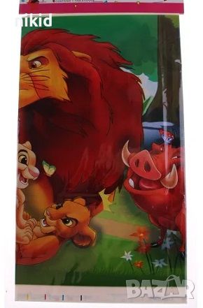 Цар Лъв lion king найлонова покривка за парти рожден ден, снимка 1