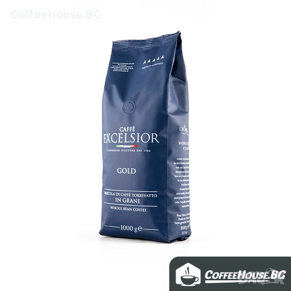 Италианско кафе на зърна за еспресо - Caffe Excelsior Gold, 1 кг., снимка 1