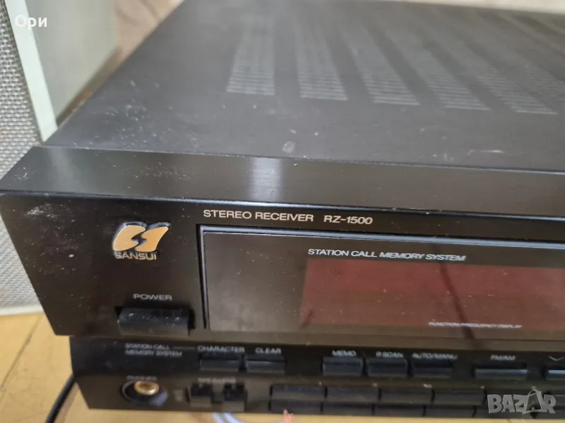 Музика  Ресийвър Sansui RZ-1500 + Трилентови Тонколони N 838/977, снимка 1