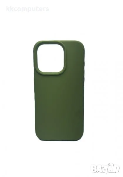 Калъф Liquid Silica Case / Светлозелен / за iPhone 14 Pro 6.1 Баркод : 3129710, снимка 1