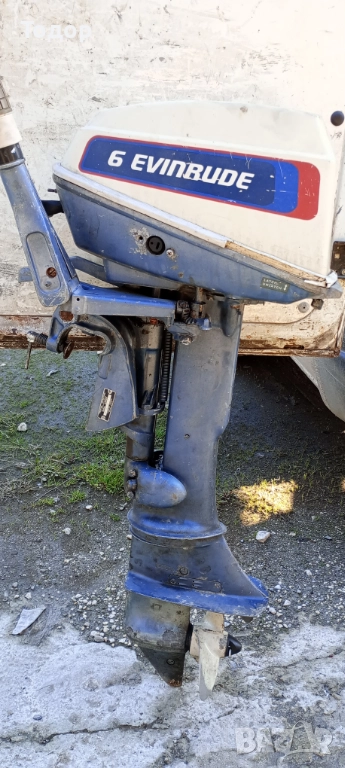 Продавам извънб. д-л Evinrude 6HP, 2т, внос от Италия, снимка 1