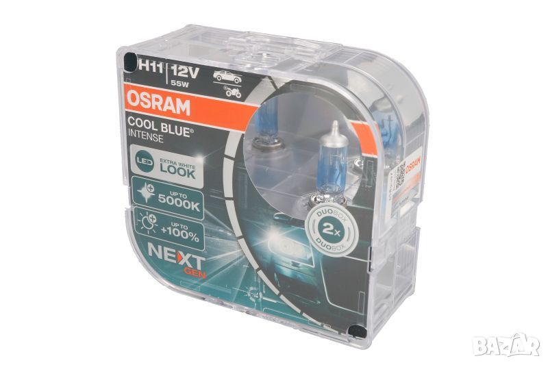 OSRAM H11 Cool Blue Intense Next Gen халогенни крушки, снимка 1