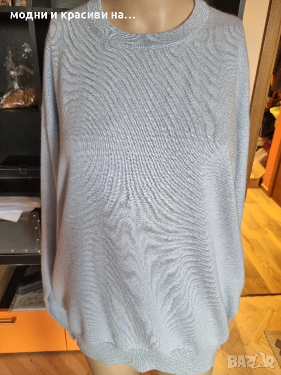 Мъжки кашмирен пуловер Tom Rusborg of Copenhagen, размер XL, снимка 1