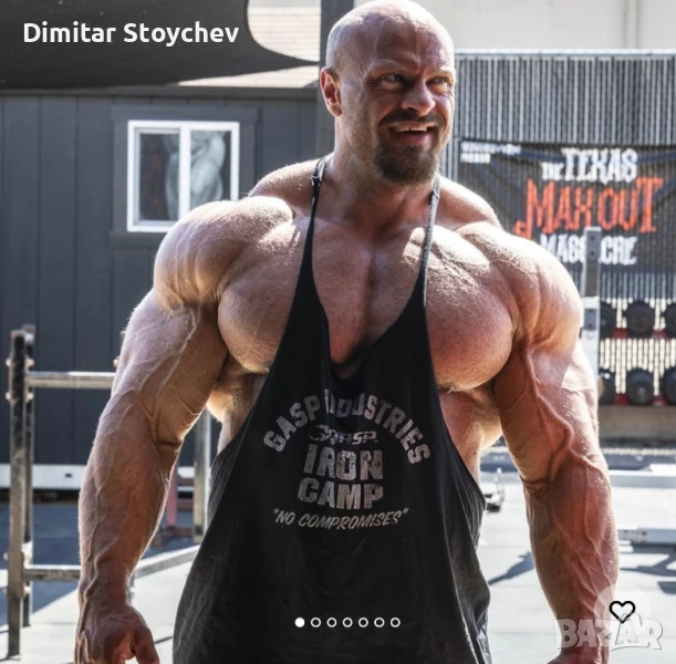 Gasp - stringer- Фитнес потник, снимка 1