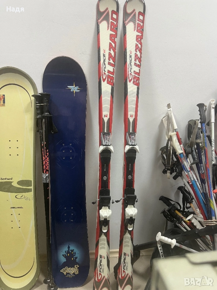 Ски Blizzard G Force-167 см,с автомати, снимка 1