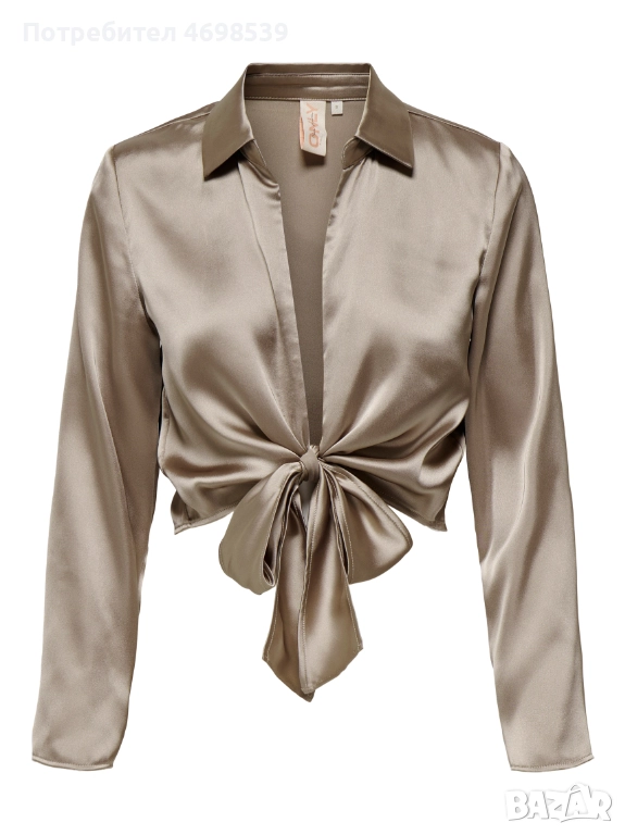Нова сатенирана риза Only , снимка 1