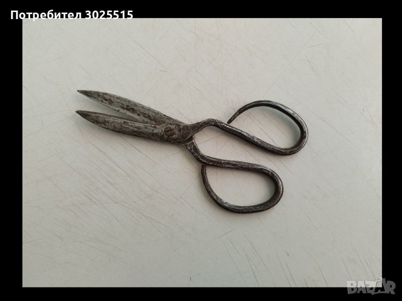 Стара ножица за декорация , снимка 1