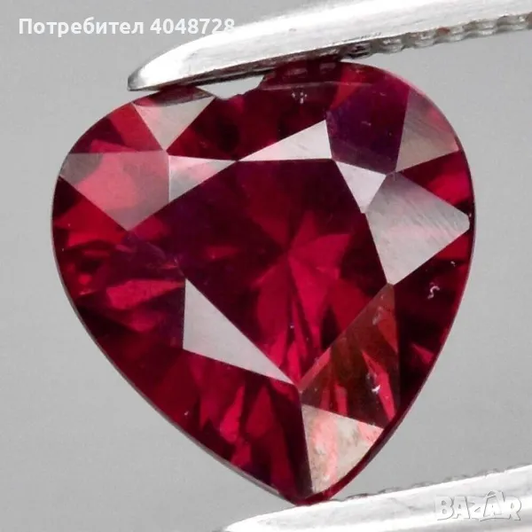 Естествен родолит гранат 1.30ct., снимка 1