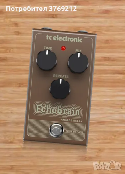 Ефект педал за китара Echobrain analog delay дилей ехо TC Electronic, снимка 1