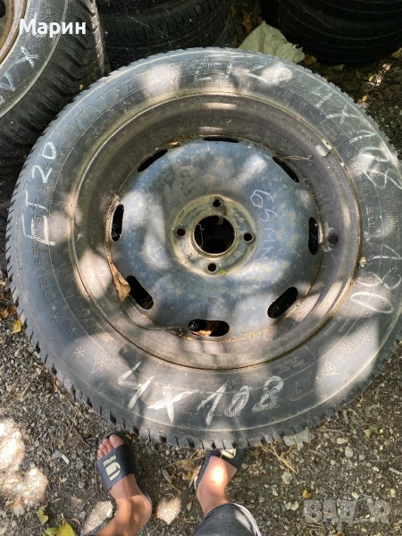 Метални джанти 15 цола 4х108 , снимка 1