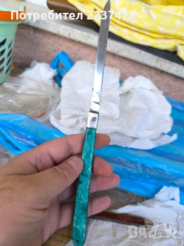 соц дълго дегустаторско ножче Велико Търново 