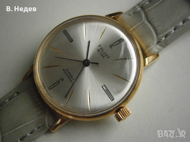 POLJOT de luxe, 23 jewels, cal. 2209, USSR! Нов часовник!, снимка 2 - Мъжки - 52686579
