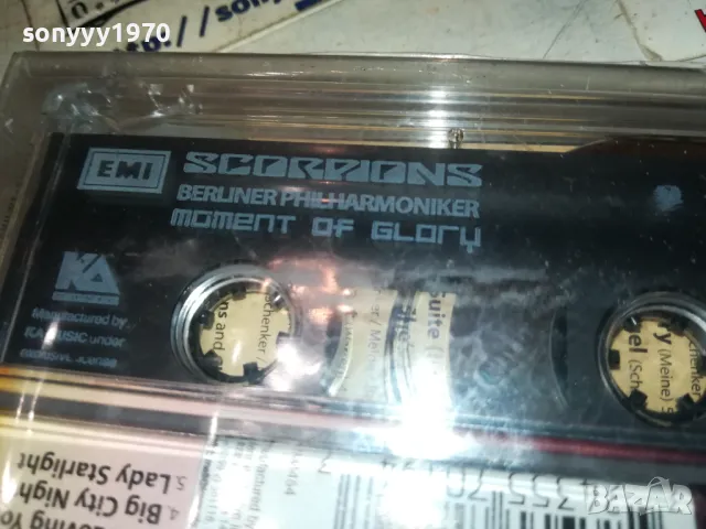 SCORPIONS NEW ORIGINAL TAPE 1211241709, снимка 15 - Аудио касети - 47943393