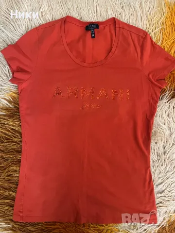 ARMANI JEANS-тениска, снимка 3 - Тениски - 49302353