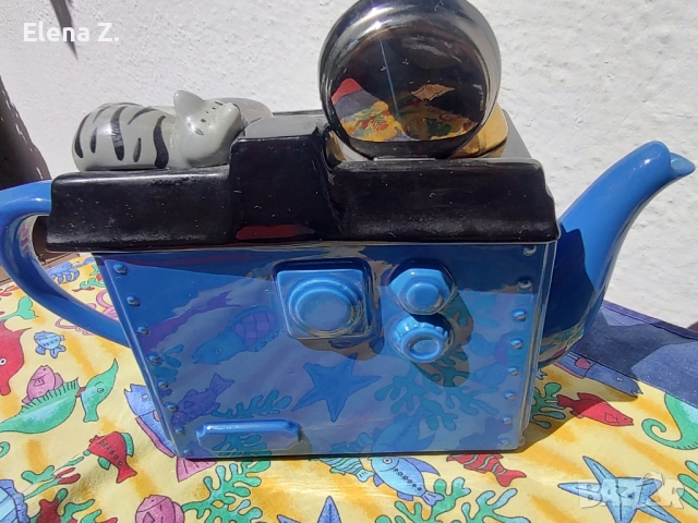 Колекционерски винтидж чайник The Aga на Swineside, Великобритания, снимка 3 - Колекции - 52344759