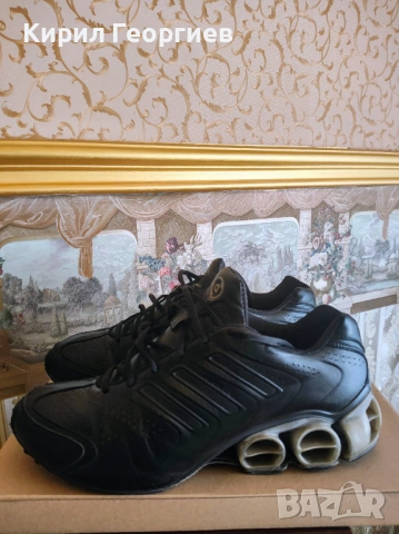 Мьжки кожени маратонки Adidas