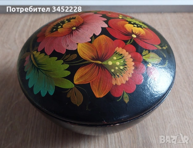 Кутия хохлома Русия за ценители , снимка 2 - Декорация за дома - 54172157