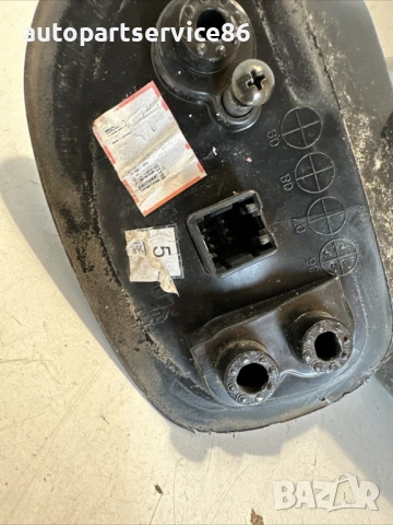 Дясно външно огледало, черно, за KIA Carens 2007–2011 2.0 CRDi, снимка 2 - Части - 53154785