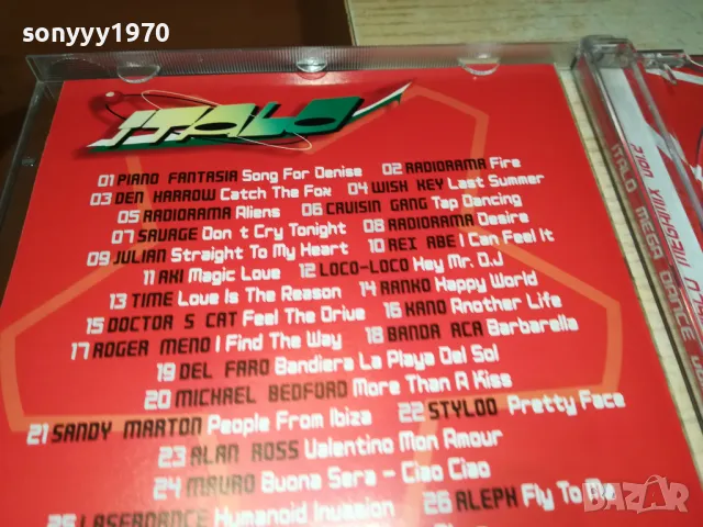 ITALO MEGA DANCE CD 2105251208, снимка 15 - CD дискове - 50373376