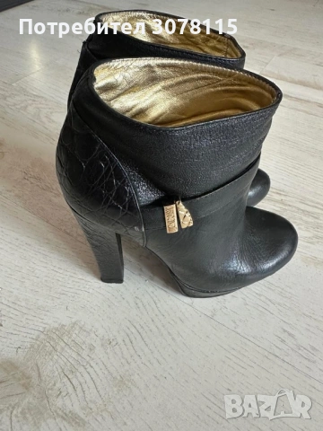 Дамски кожени боти JUST CAVALLI, снимка 3 - Дамски боти - 54091167