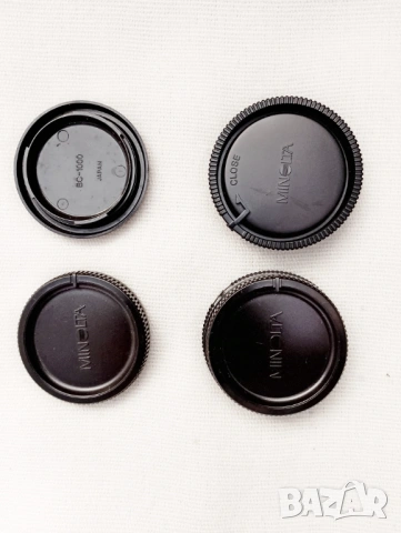 Капачки за тела и обективи Минолта A , MD & Canon EF , снимка 2 - Чанти, стативи, аксесоари - 53862895