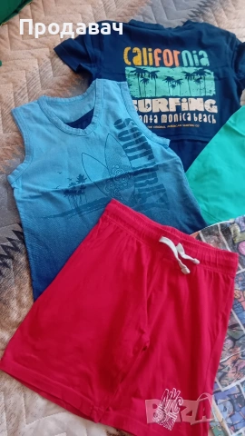 Летен лот за момче 116-122 см., снимка 4 - Детски комплекти - 54283333