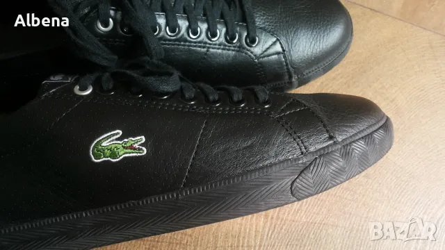 LACOSTE LEATHER Shoes Размер EUR 43 / UK9 обувки естествена кожа 251-14-S, снимка 5 - Ежедневни обувки - 46991197