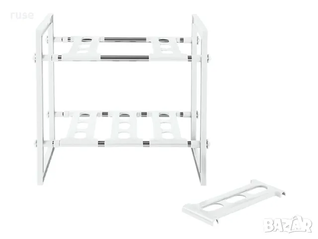 НОВИ! Етажерка органайзер за шкаф под мивка, снимка 6 - Етажерки - 50419026