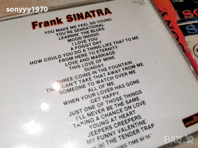 FRANK SINATRA-ORIGINAL CD-ВНОС GERMANY 0603261825H2E6R, снимка 16 - CD дискове - 53738118