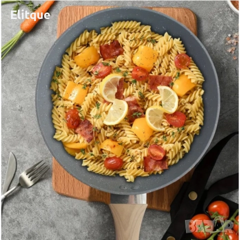 Тиган с многослойно незалепващо покритие, снимка 4 - Съдове за готвене - 52901445