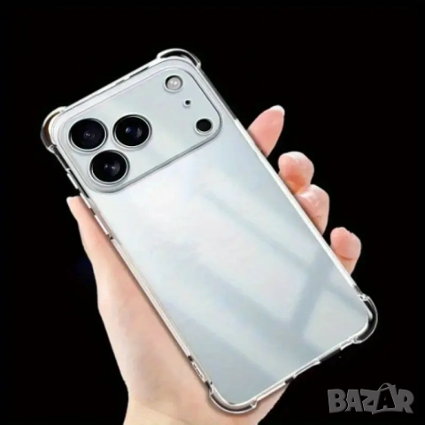 Прозрачен Кейс за iPhone 17 Pro - Устойчив на Падане