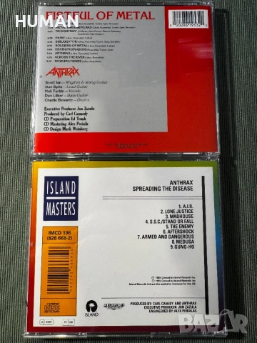 Anthrax - Sodom - In Flames - Kreator , снимка 5 - CD дискове - 54090919