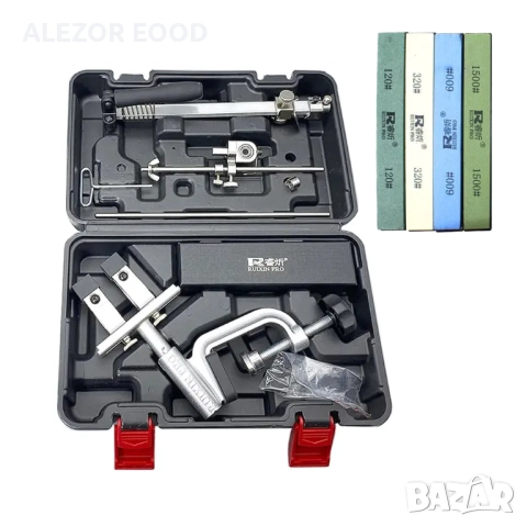 Професионално точило за ножове в комплект с 4 абразива, 20204396, снимка 14 - Други инструменти - 43437189