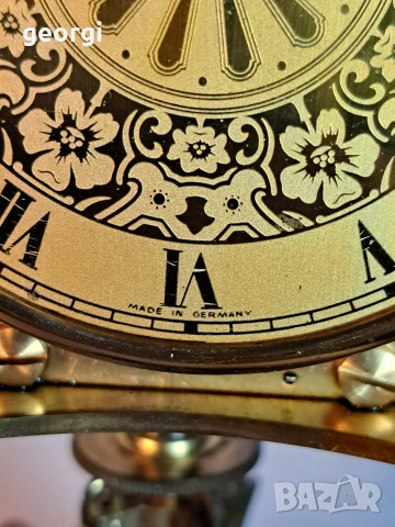 немски механичен 400 дневен часовник Kundo, снимка 4 - Антикварни и старинни предмети - 53287950