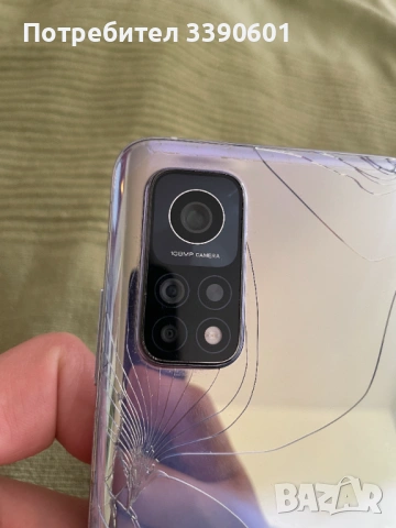 Xiaomi Mi 10T Pro 256 GB работещ нормално, пукнат гръб, снимка 7 - Xiaomi - 54106000