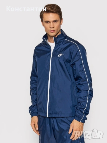 Nike Navy яке горнище размер М