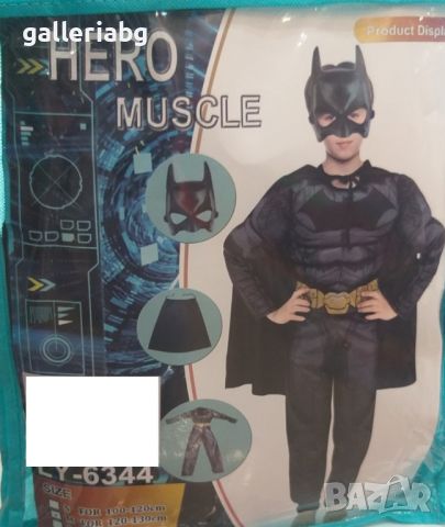 Детски костюм на Batman Cosplay DC Comics, снимка 1 - Други - 45191940