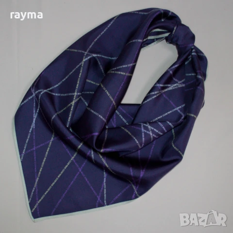 Nina Ricci копринен шал принт лого