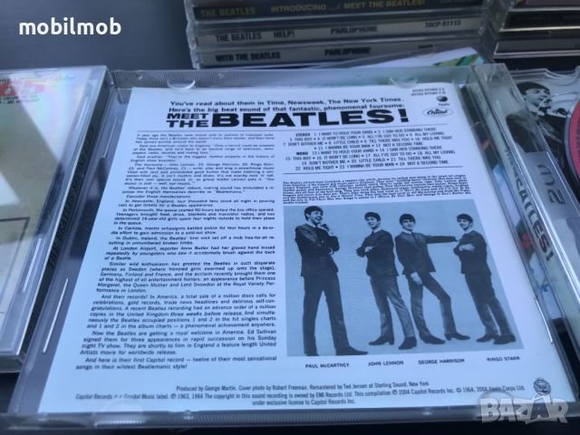 CD Meet The Beatles Capitol Made in EU, снимка 6 - CD дискове - 46777444