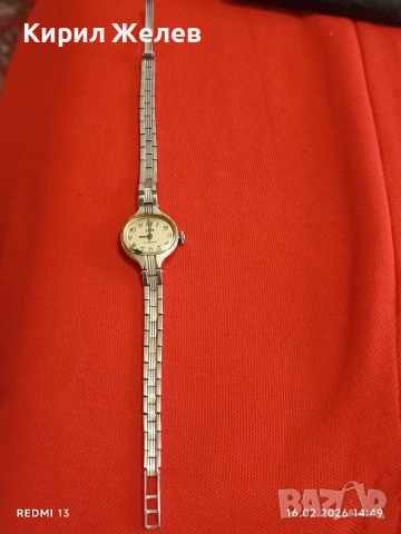 Стар механичен часовник ЗАРЯ СССР рядък за КОЛЕКЦИЯ 30710, снимка 4 - Антикварни и старинни предмети - 53495542