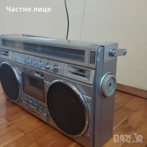 SHARP радиокасетофон, снимка 9 - Радиокасетофони, транзистори - 53588899