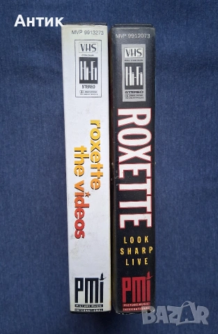 Видеокасети VHS ROXETTE , снимка 2 - Други жанрове - 53958332