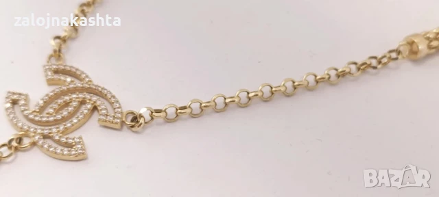 Ново Златно колие Chanel-8,81гр/14кр, снимка 6 - Колиета, медальони, синджири - 50976072