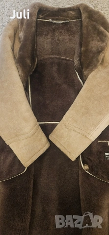 Кожено палто, снимка 7 - Палта, манта - 53439506