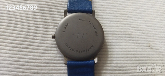 BOCCIA Titanium, кварцов, сменена батерия, точно работещ, дамски часовник, снимка 4 - Дамски - 53593329